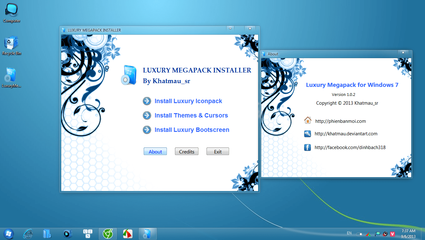 Ghost Windows 7 Luxury [x86 x64] by Khatmau sr